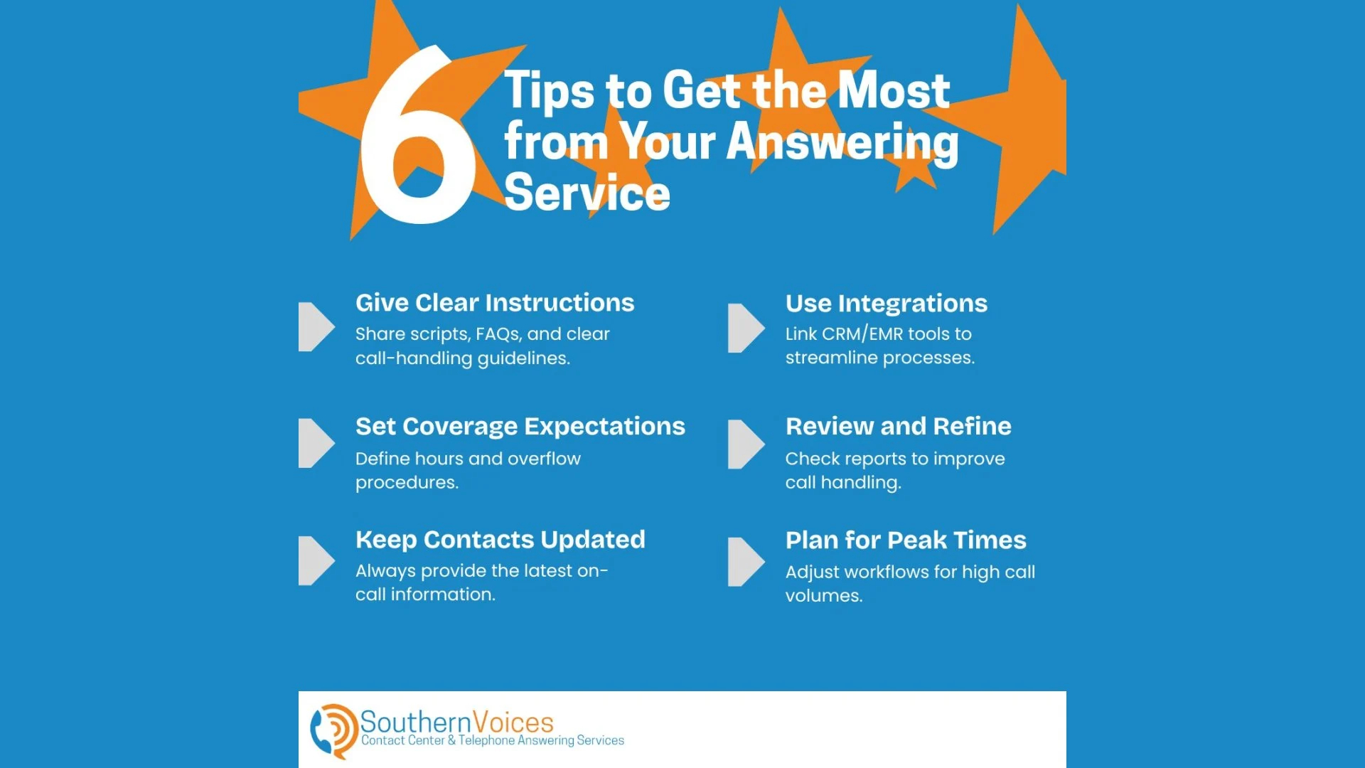 6 Tips to Get the Most Out of Your Answering Service